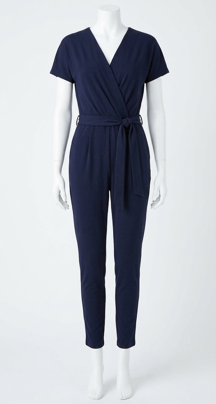 NEW RALPH LAUREN elegant jumpsuit in navy